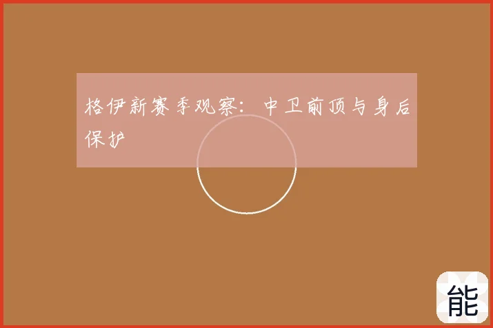 格伊新赛季观察:中卫前顶与身后保护